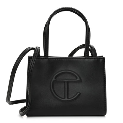 Telfar Vegan Leather Small Shopping Bag Black 1 of 10