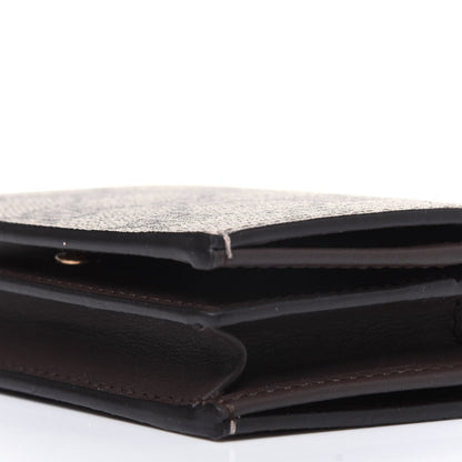 Gucci GG Supreme Monogram Card Case Beige 9 of 10