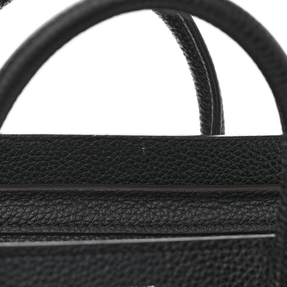 Celine Drummed Calfskin Nano Luggage Black 10 of 11
