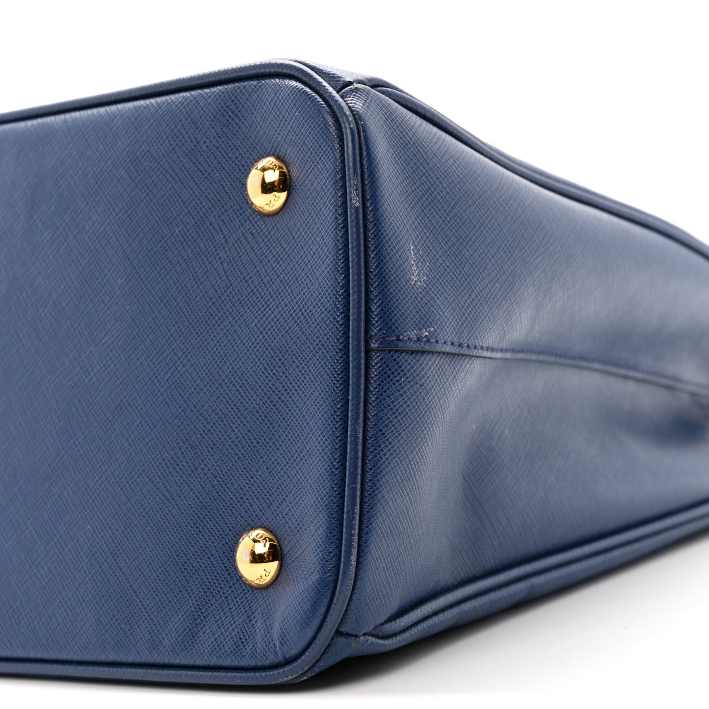 Saffiano Lux Medium Tote Bluette