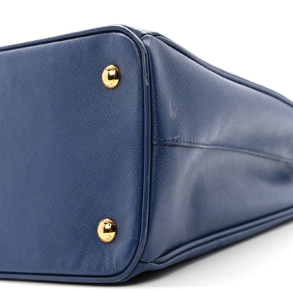 Prada Saffiano Lux Medium Tote Bluette 11 of 15