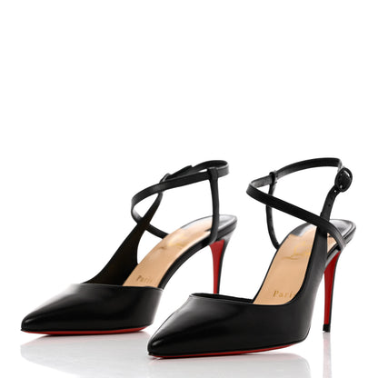 Christian Louboutin Kid Jenlove 85 Pumps 39.5 Black 3 of 10