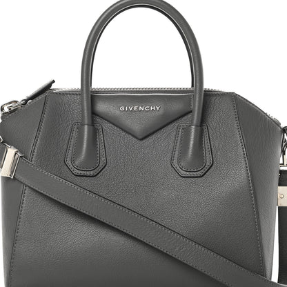 Givenchy Sugar Goatskin Small Antigona Dark Grey 8 of 11