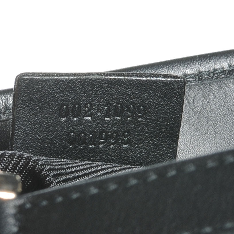 Monogram Small Bucket Tote Black