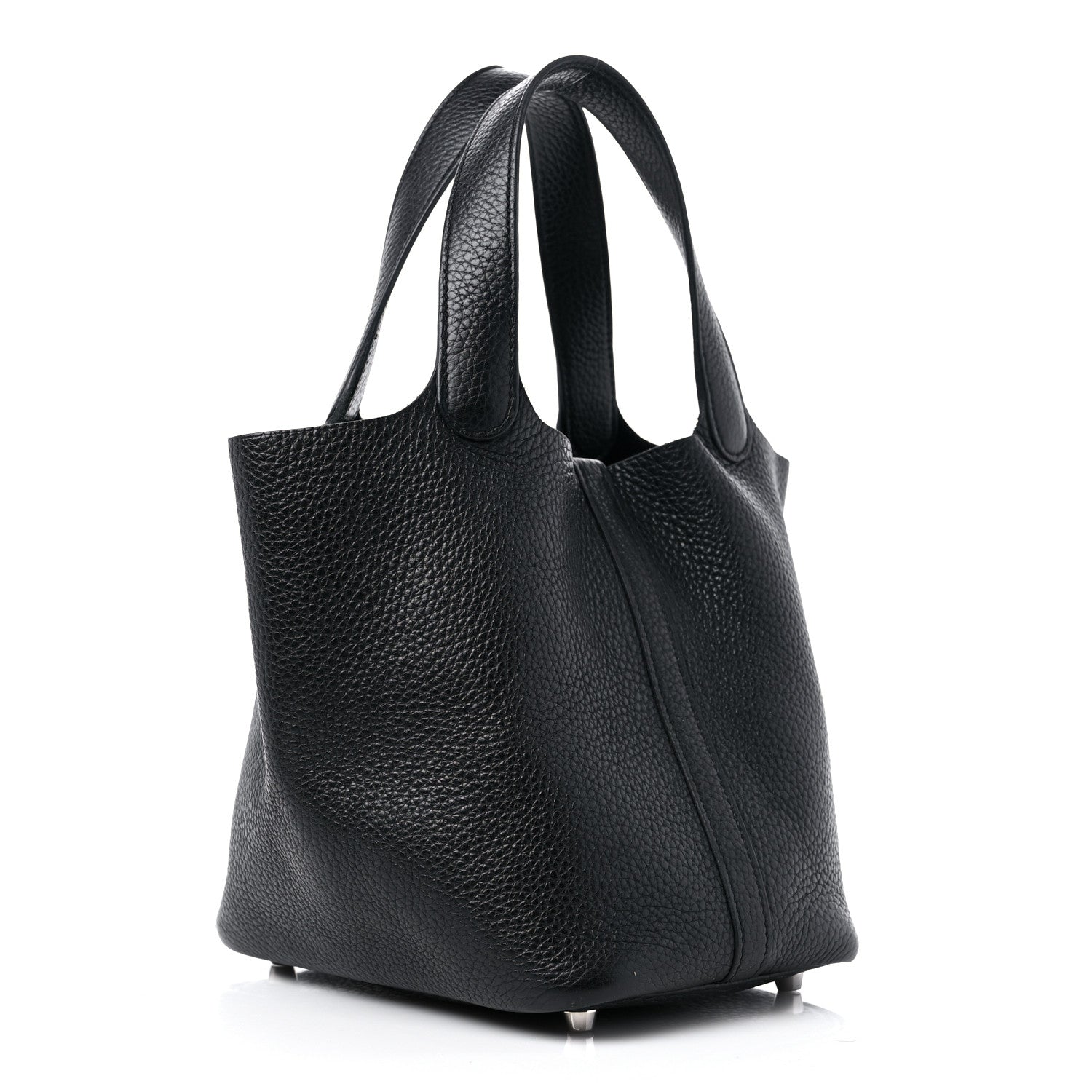 Hermes Taurillon Clemence Picotin Lock 18 PM Black 2 of 11