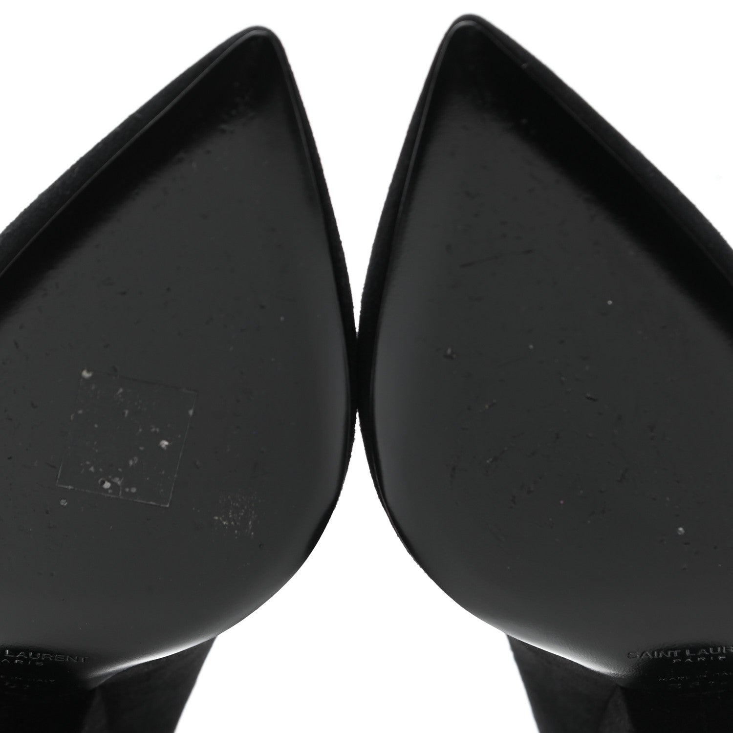 Saint Laurent Suede Niki 85 Pumps 38.5 Black 9 of 9