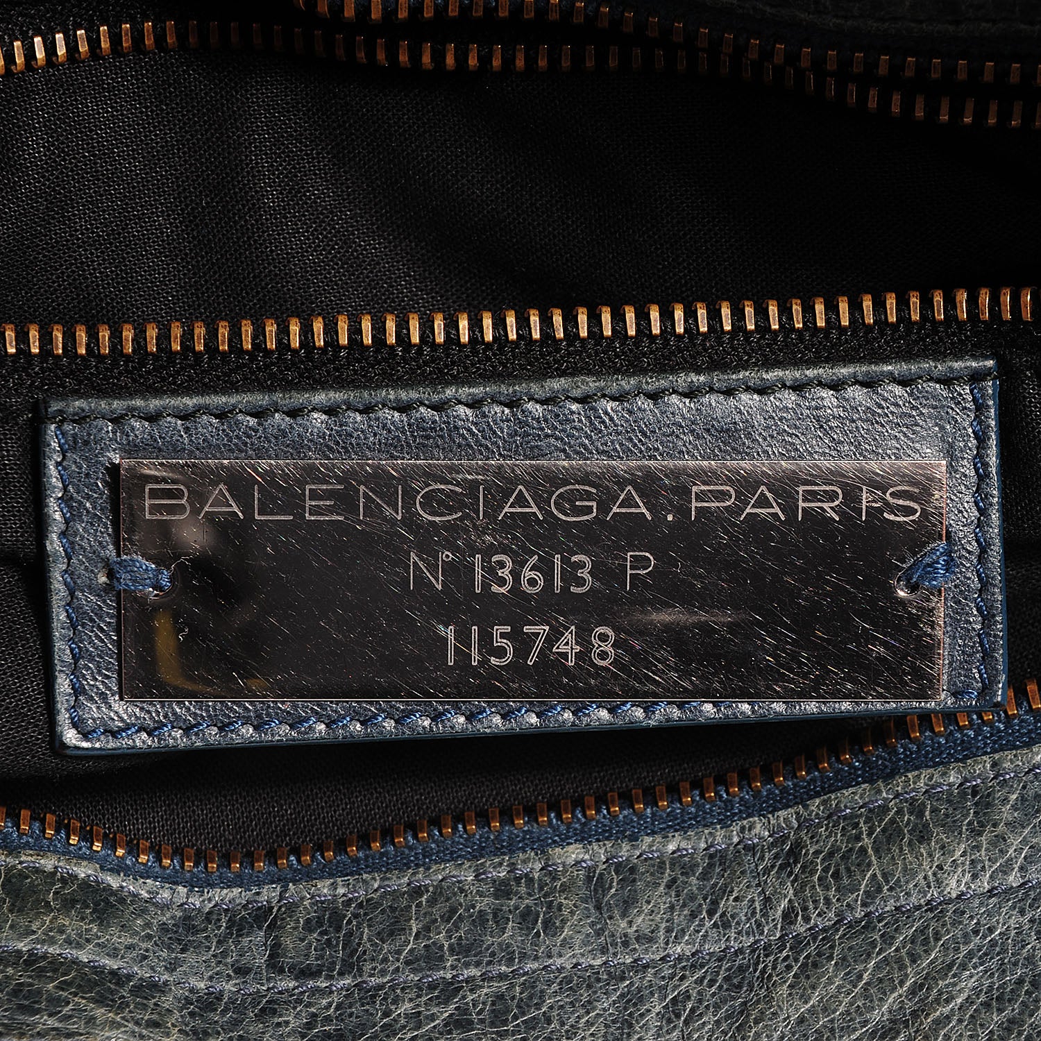 Balenciaga Agneau Classic Hardware CIty Canard 10 of 12