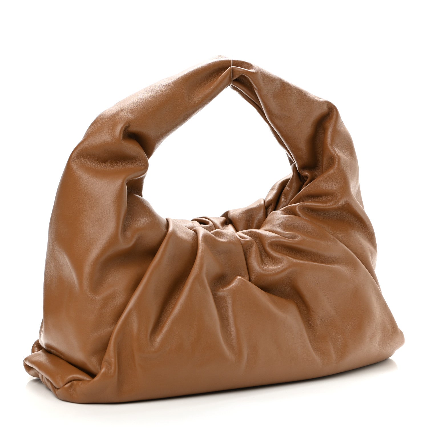 Bottega Veneta Smooth Butter Calfskin Medium The Shoulder Pouch Cammello 2 of 8