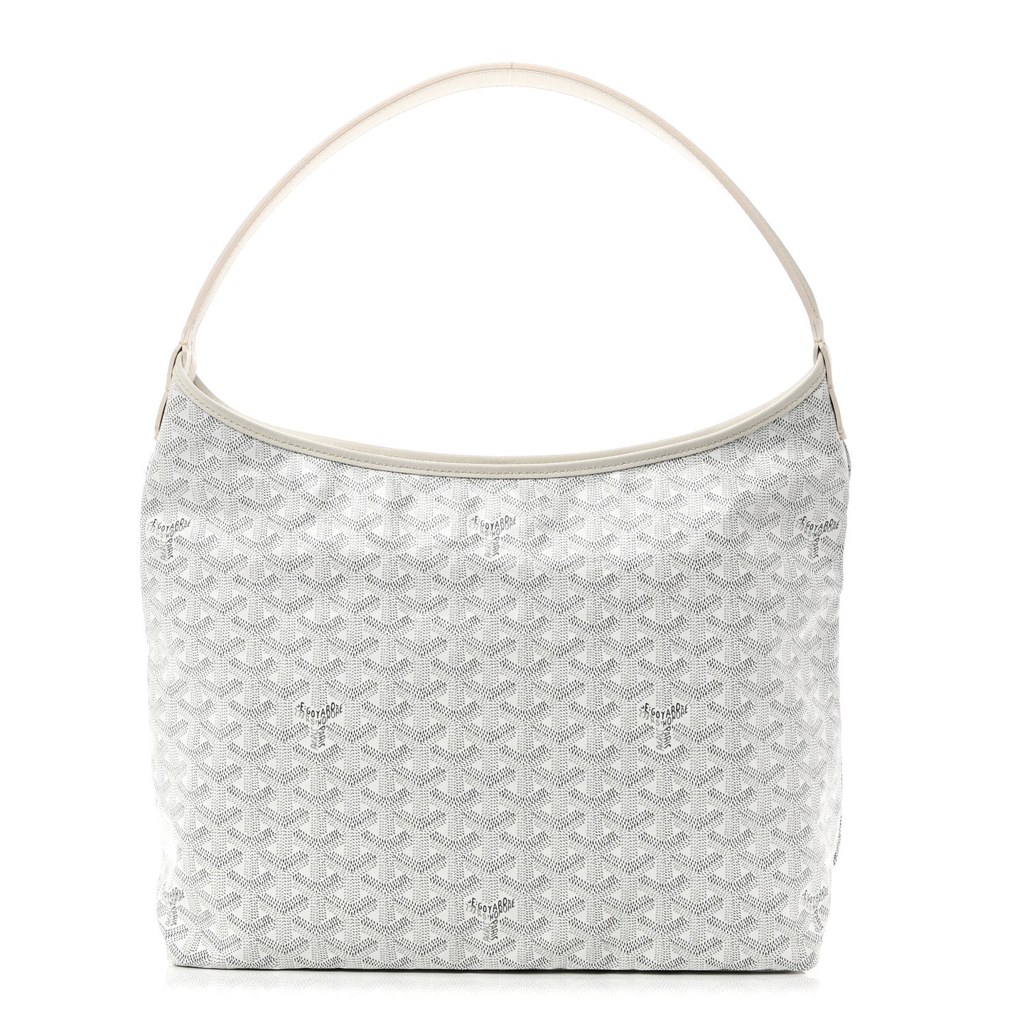 Goyardine Boheme Hobo White