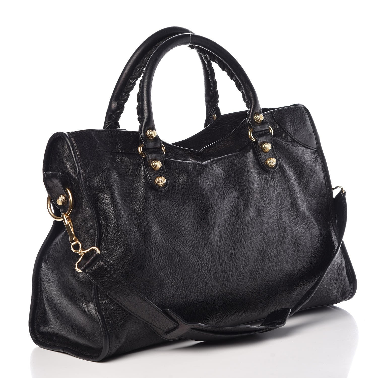 Balenciaga Agneau Giant 12 Gold Hardware City Black 4 of 10