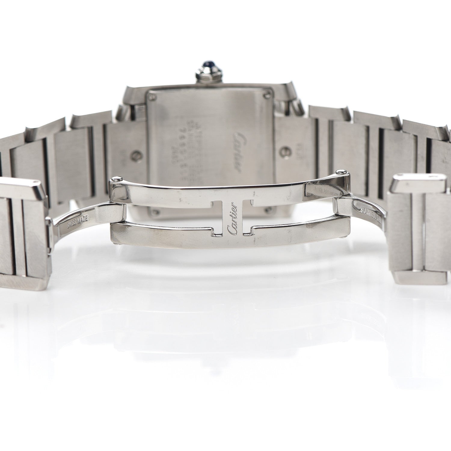 Cartier Stainless Steel 25mm Tank Francaise Quartz Watch 5 of 5