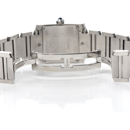 Cartier Stainless Steel 25mm Tank Francaise Quartz Watch 5 of 5