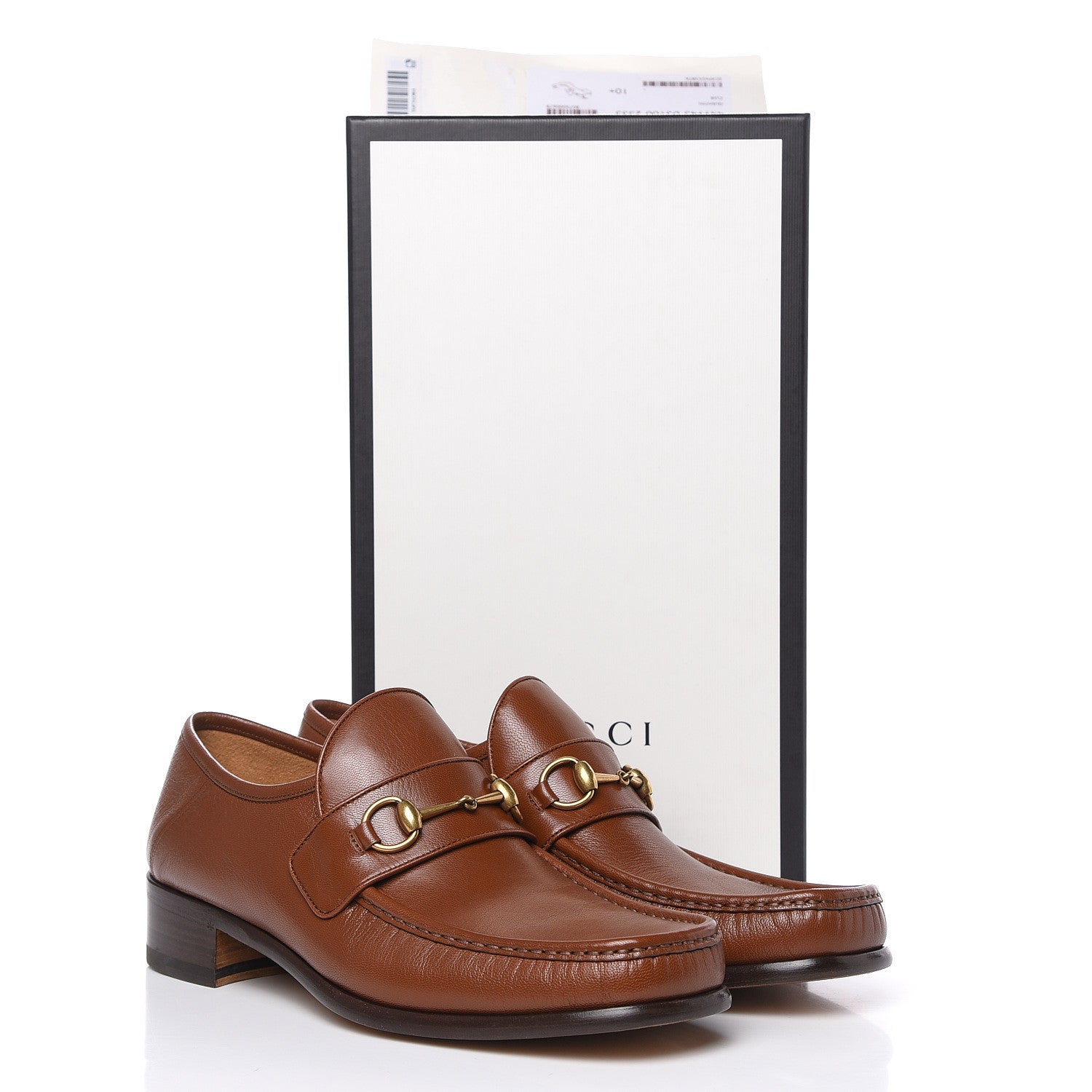Gucci Goatskin Mens Horsebit Loafers 10.5 Cuir 9 of 9