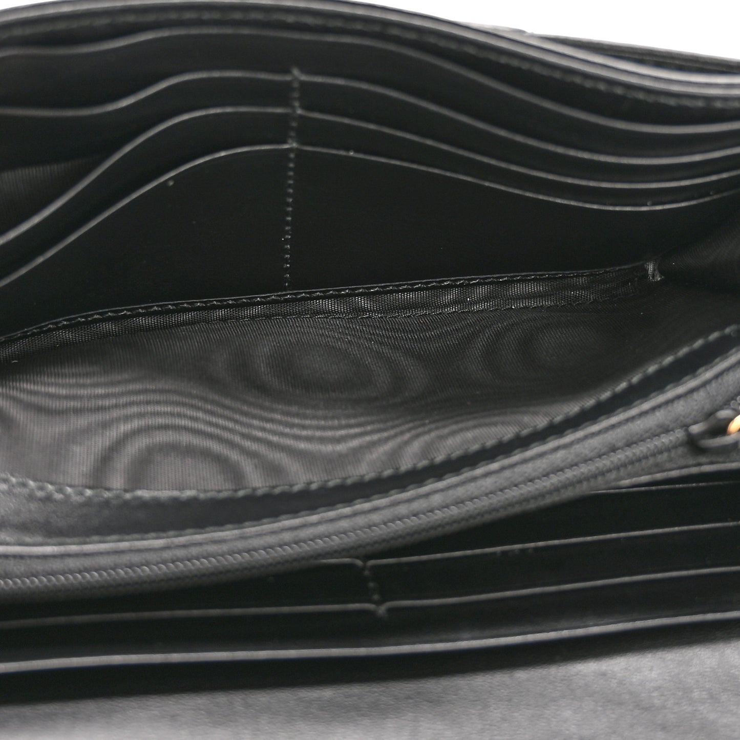 Calfskin Matelasse GG Marmont Continental Wallet Black