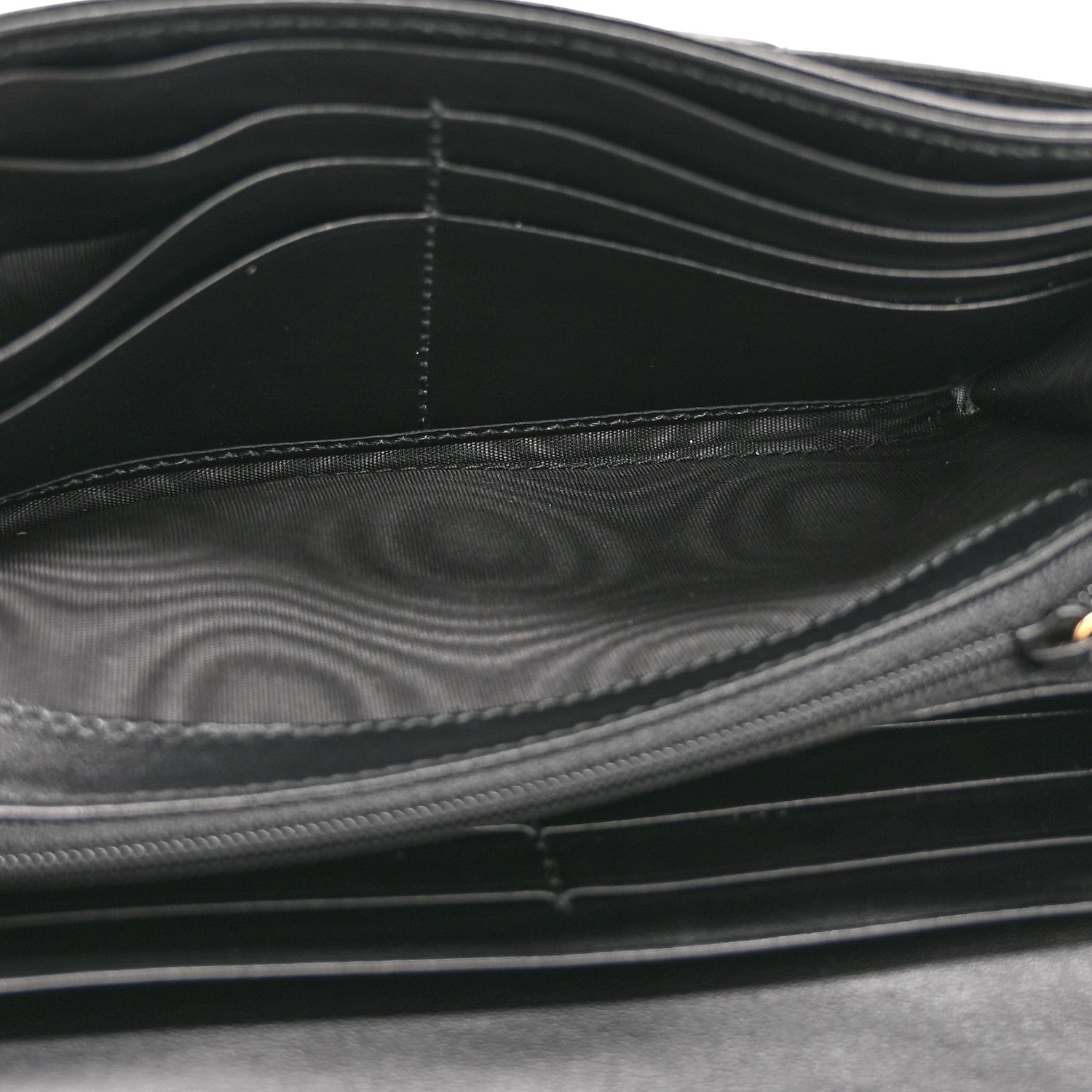 Gucci Calfskin Matelasse GG Marmont Continental Wallet Black 5 of 10