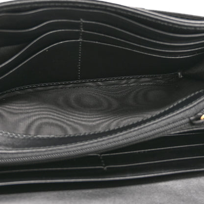 Gucci Calfskin Matelasse GG Marmont Continental Wallet Black 5 of 10