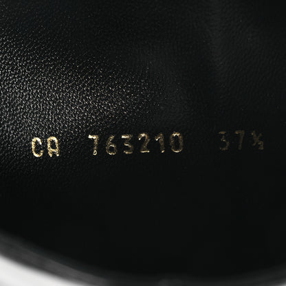 Saint Laurent Vitello Marilyn Hacker 70mm Luz Boots 37.5 Black 10 of 11