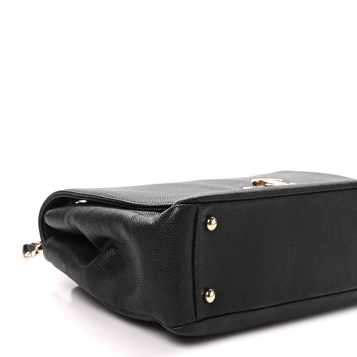 Chanel Caviar Quilted Medium Flap Black 9 of 10