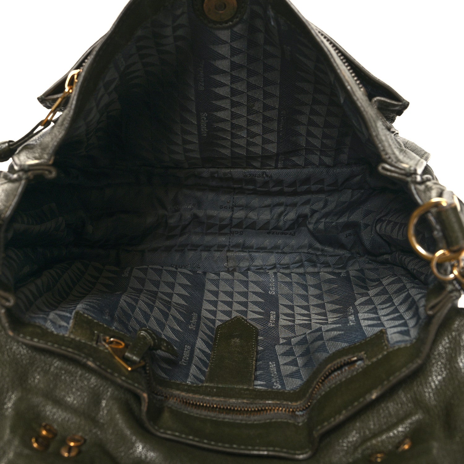 Proenza Schouler Lambskin Medium PS1 Satchel Military 5 of 14