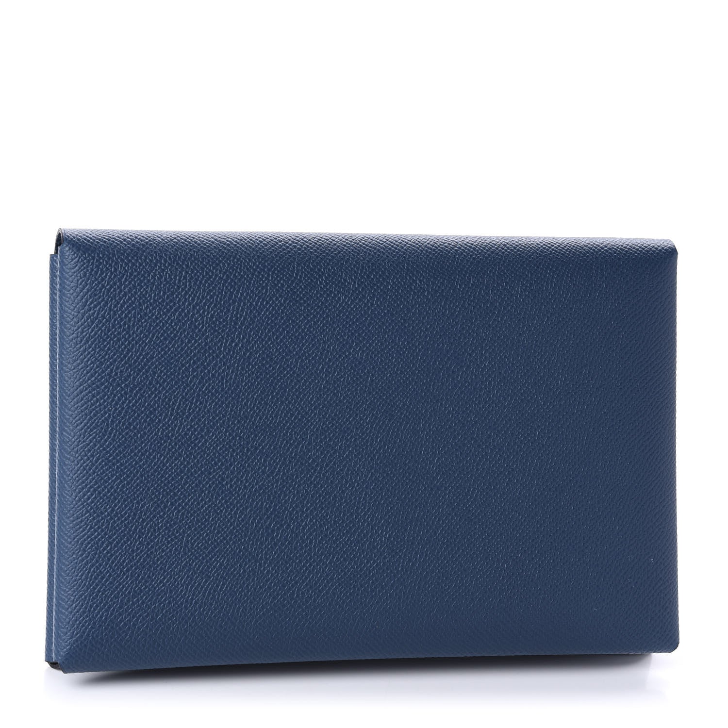 Hermes Epsom Calvi Pouch Bleu Agate Black 4 of 10