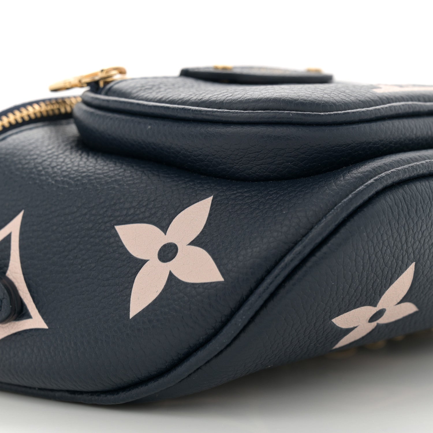 Louis Vuitton Empreinte Monogram Giant Mini By The Pool Bumbag Blue Beige 8 of 10
