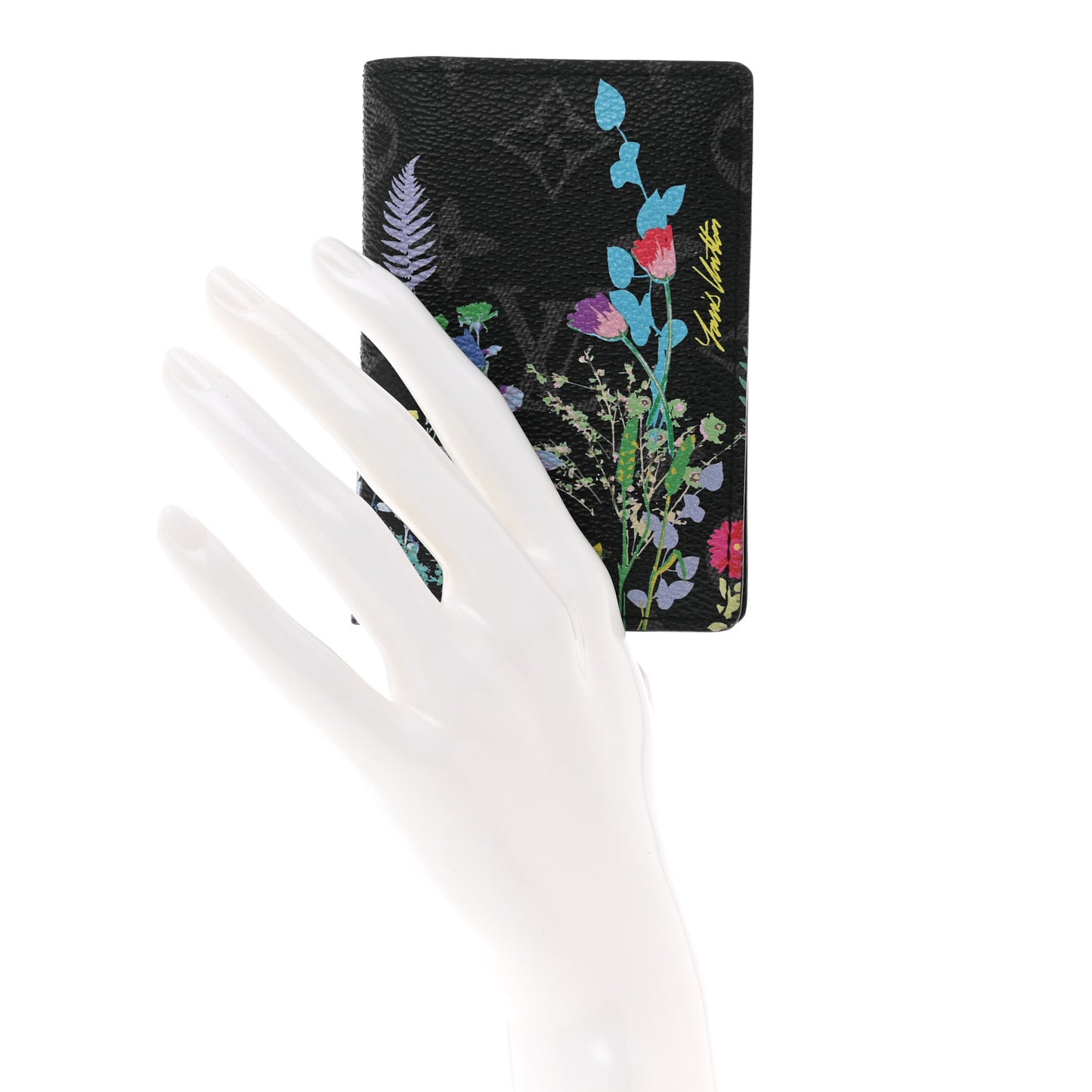 Monogram Eclipse Flower Print Pocket Organizer NM