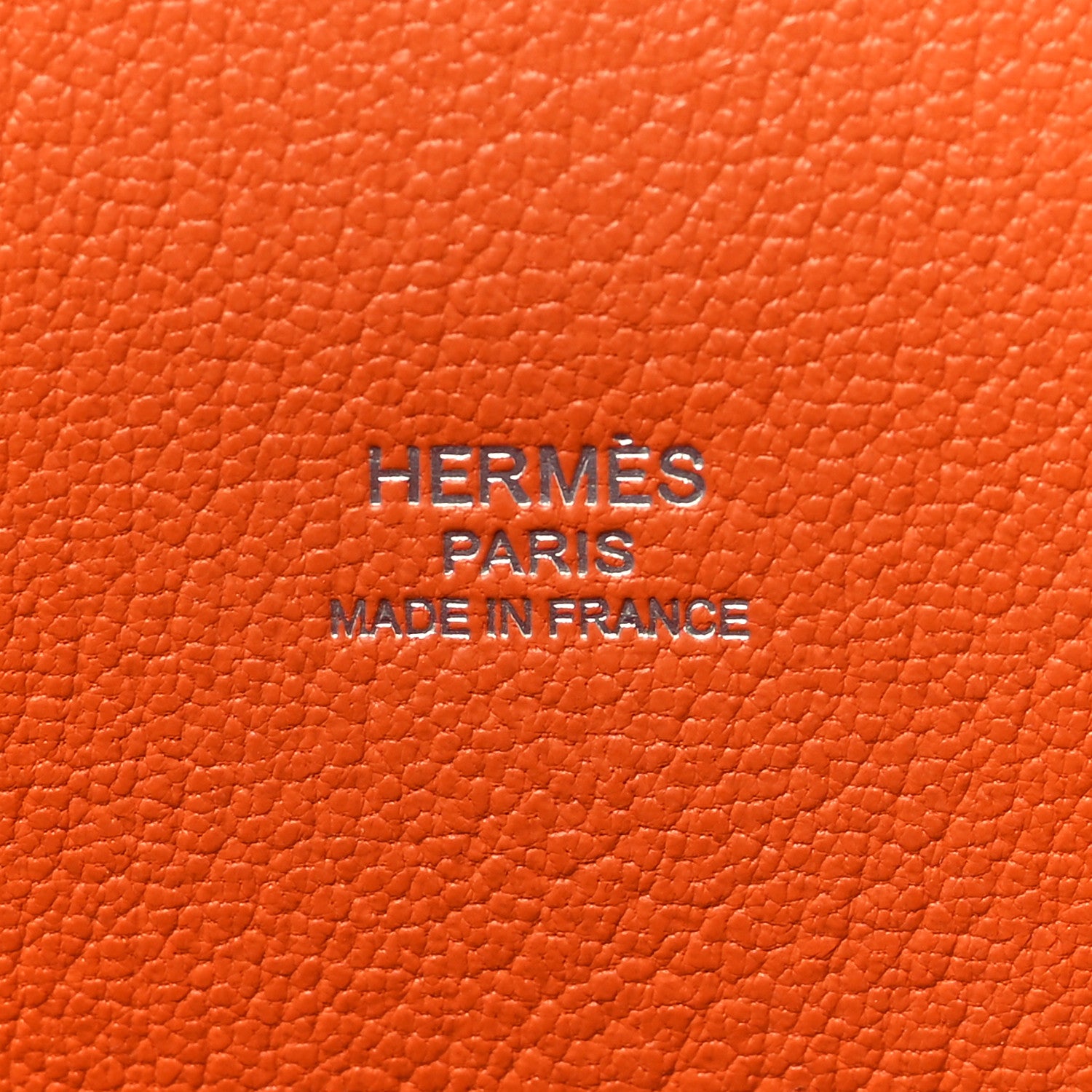 Hermes Taurillon Clemence Jypsiere 28 Orange 6 of 9