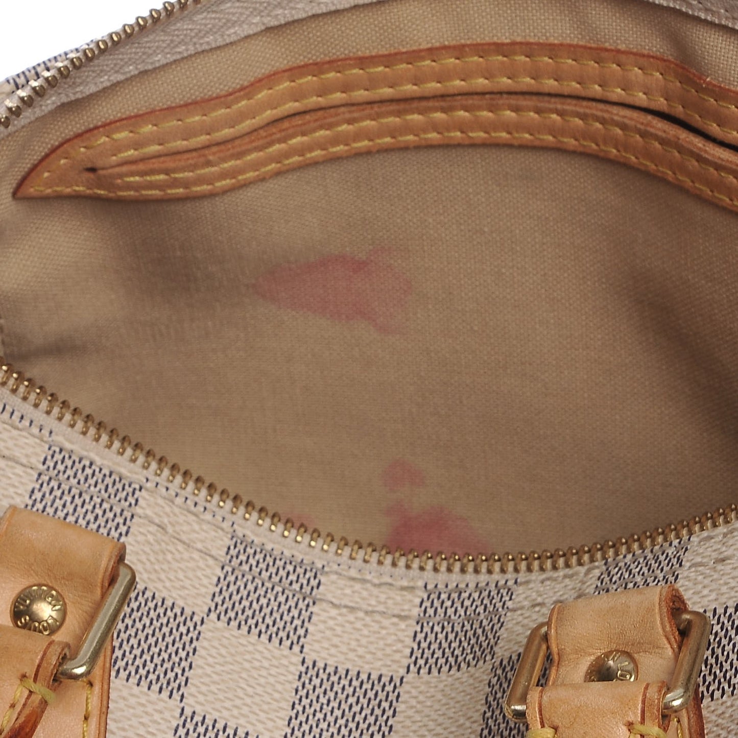 LOUIS VUITTON Damier Azur Speedy 25