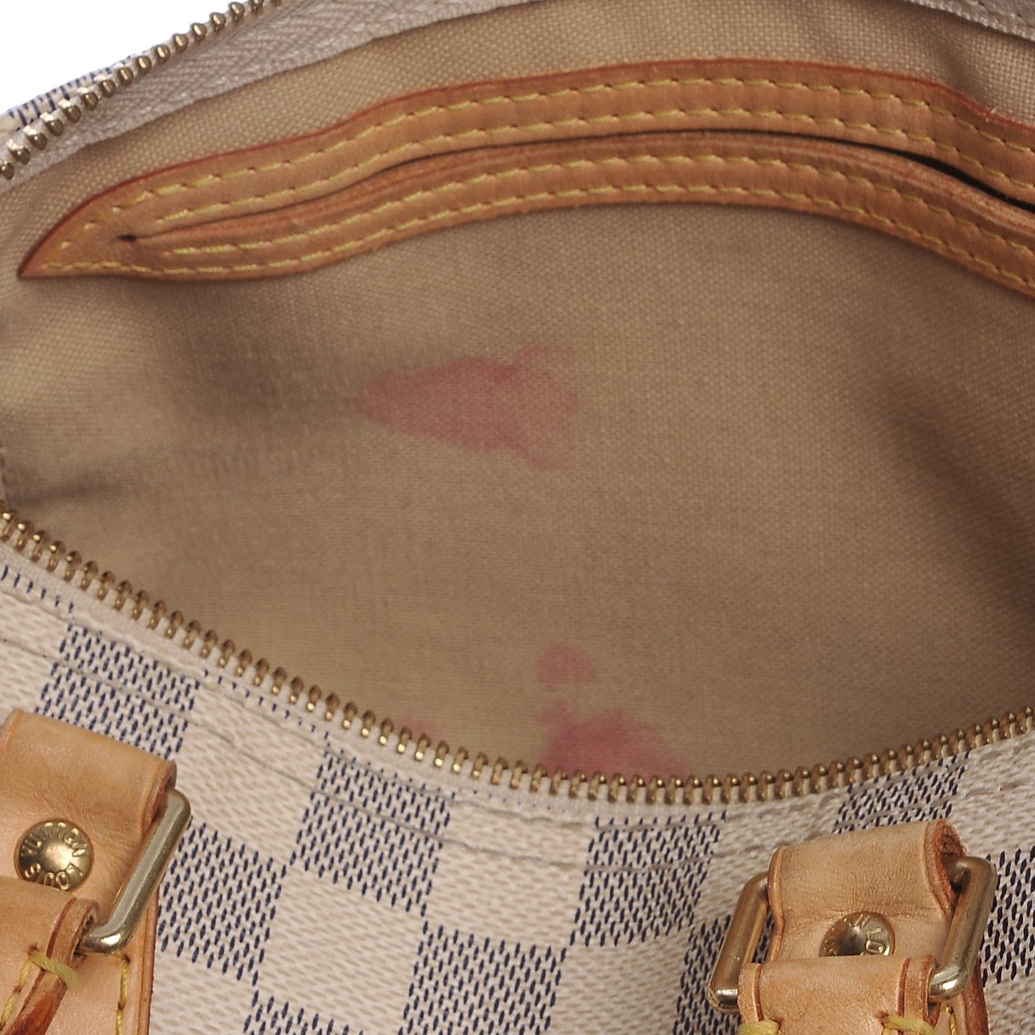 Louis Vuitton LOUIS VUITTON Damier Azur Speedy 25 9 of 9
