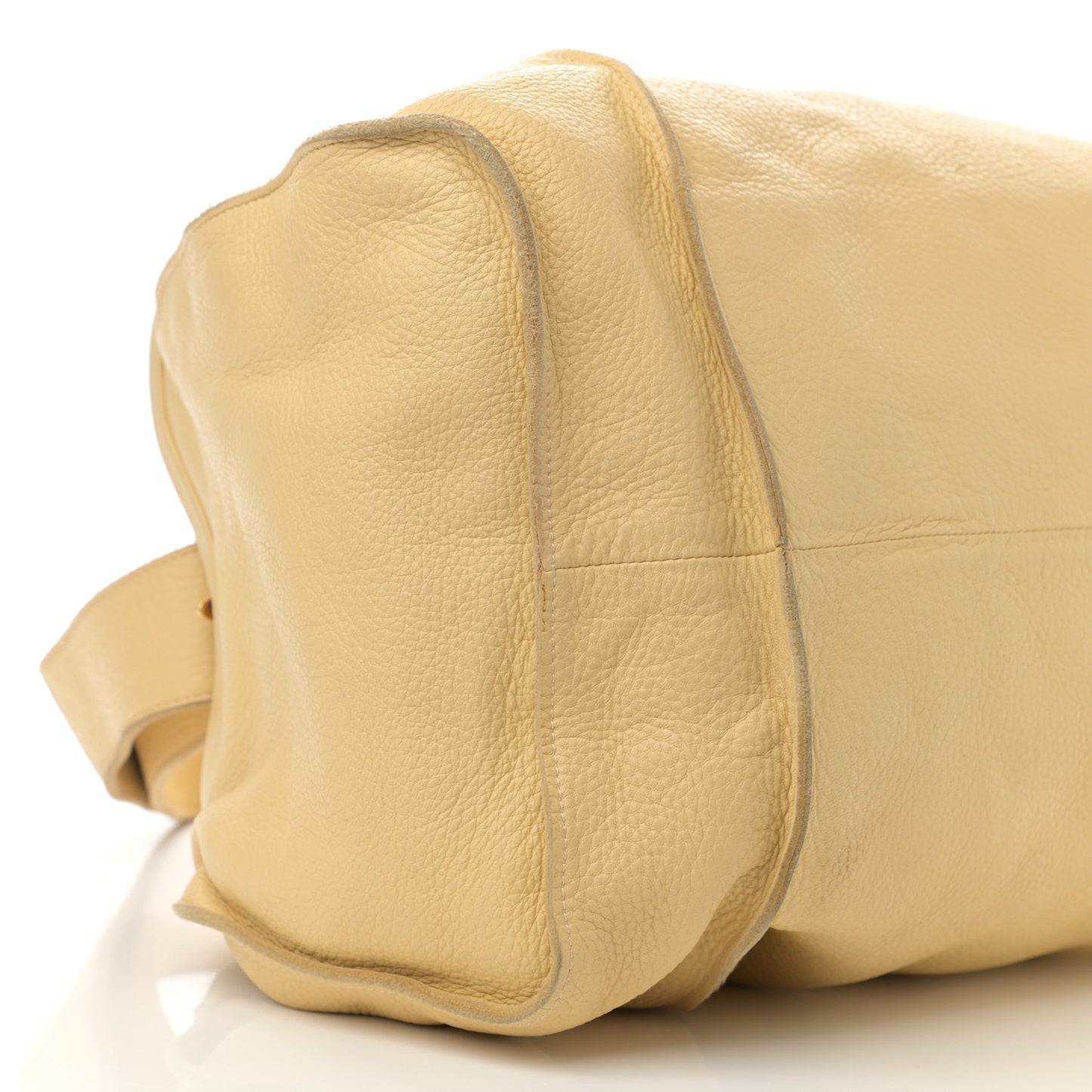 Cervo Deerkskin Shoulder Bag Light Yellow
