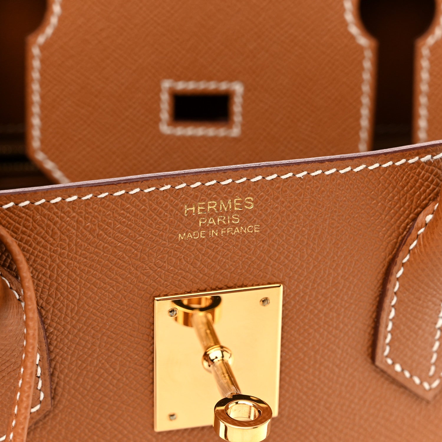 Hermes Epsom Birkin 30 Gold 6 of 11