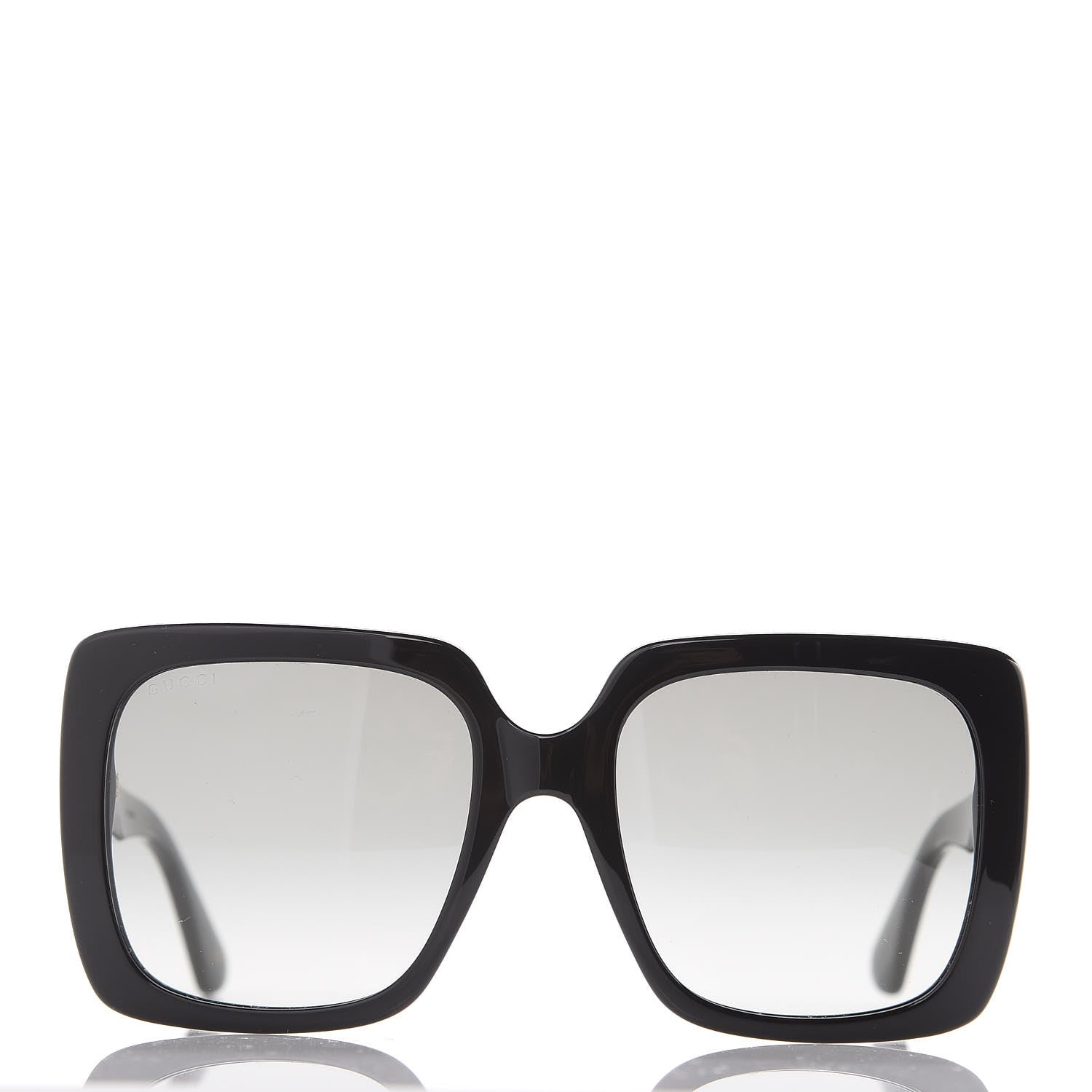Gucci Crystal Square Frame GG Sunglasses GG0418S Black 3 of 7