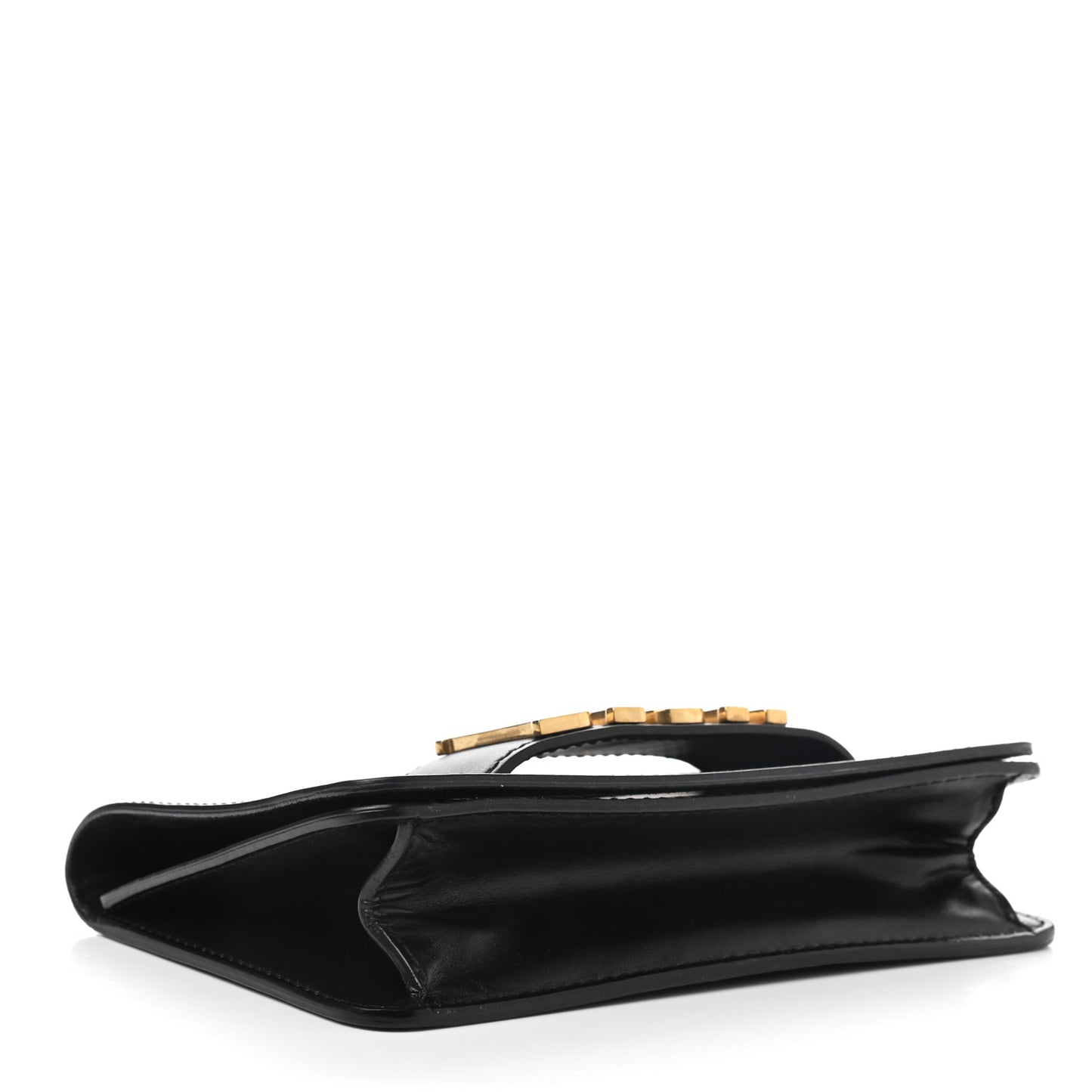 Smooth Calfskin Dio(r)evolution Flap Clutch Black
