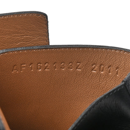 Hermes Calfskin Neo Low Boots 38 Black 8 of 9