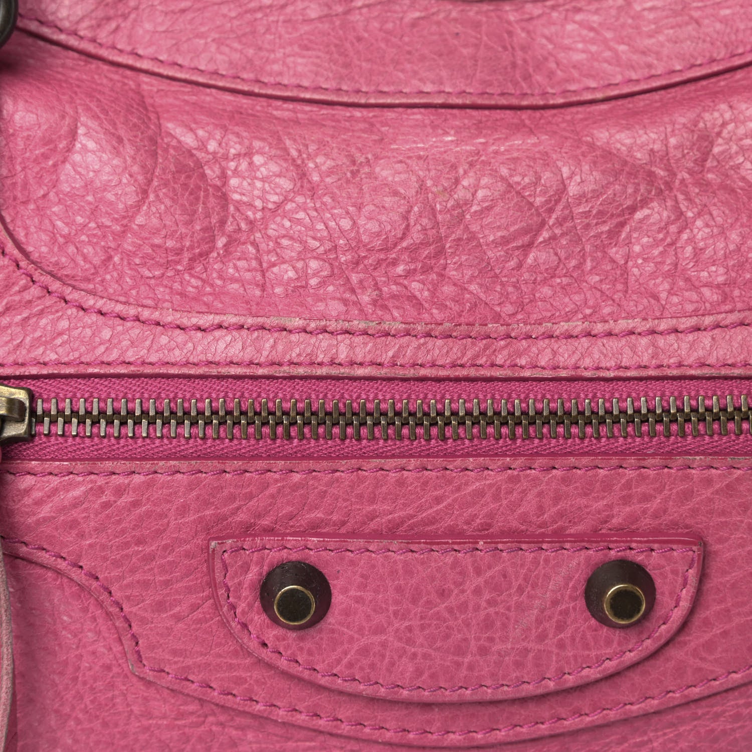 Balenciaga Agneau Classic Hardware City Cyclamen Fucsia 11 of 18