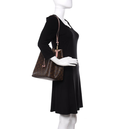 Louis Vuitton Monogram Neonoe MM Rose Poudre 2 of 12