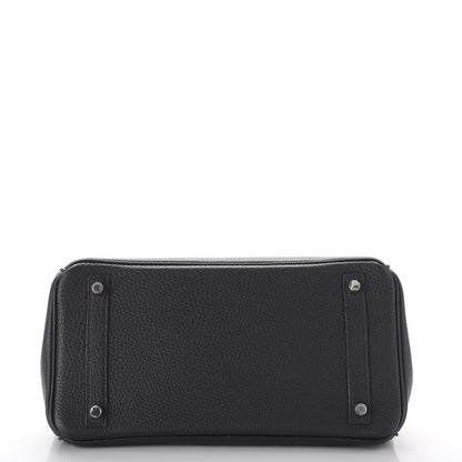 Hermes Togo Birkin 30 Black 6 of 37