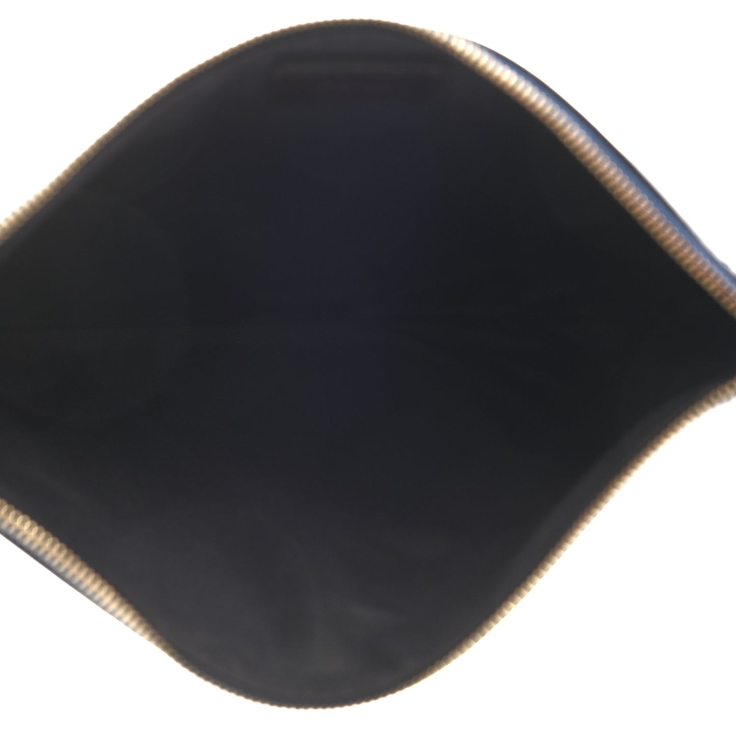 Vitello Century Opaco F is Fendi Tri-Color Triplette Pouch Set Fragola Black Blu Scuro