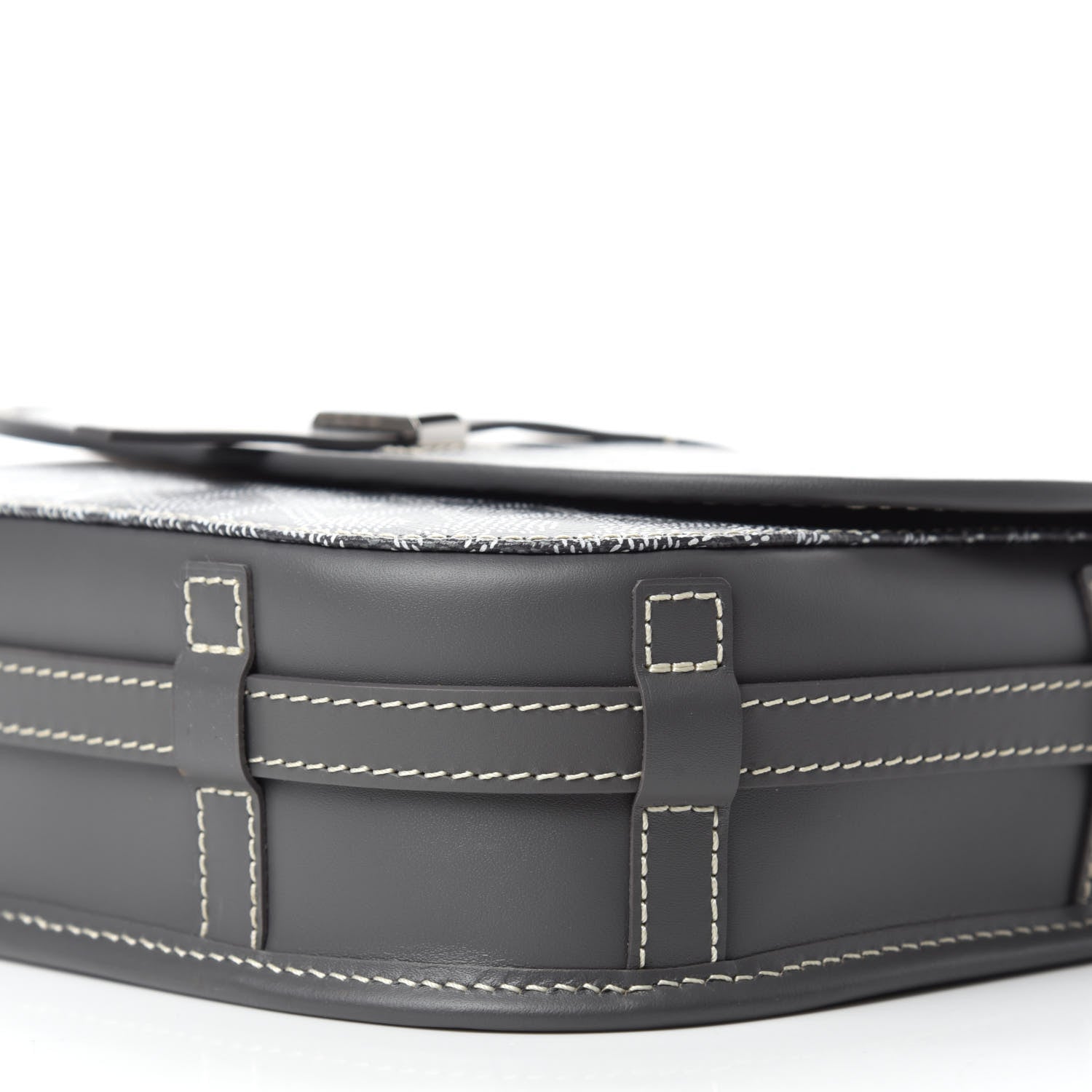 Goyard Goyardine Belvedere II PM Messenger Bag Gray 7 of 9
