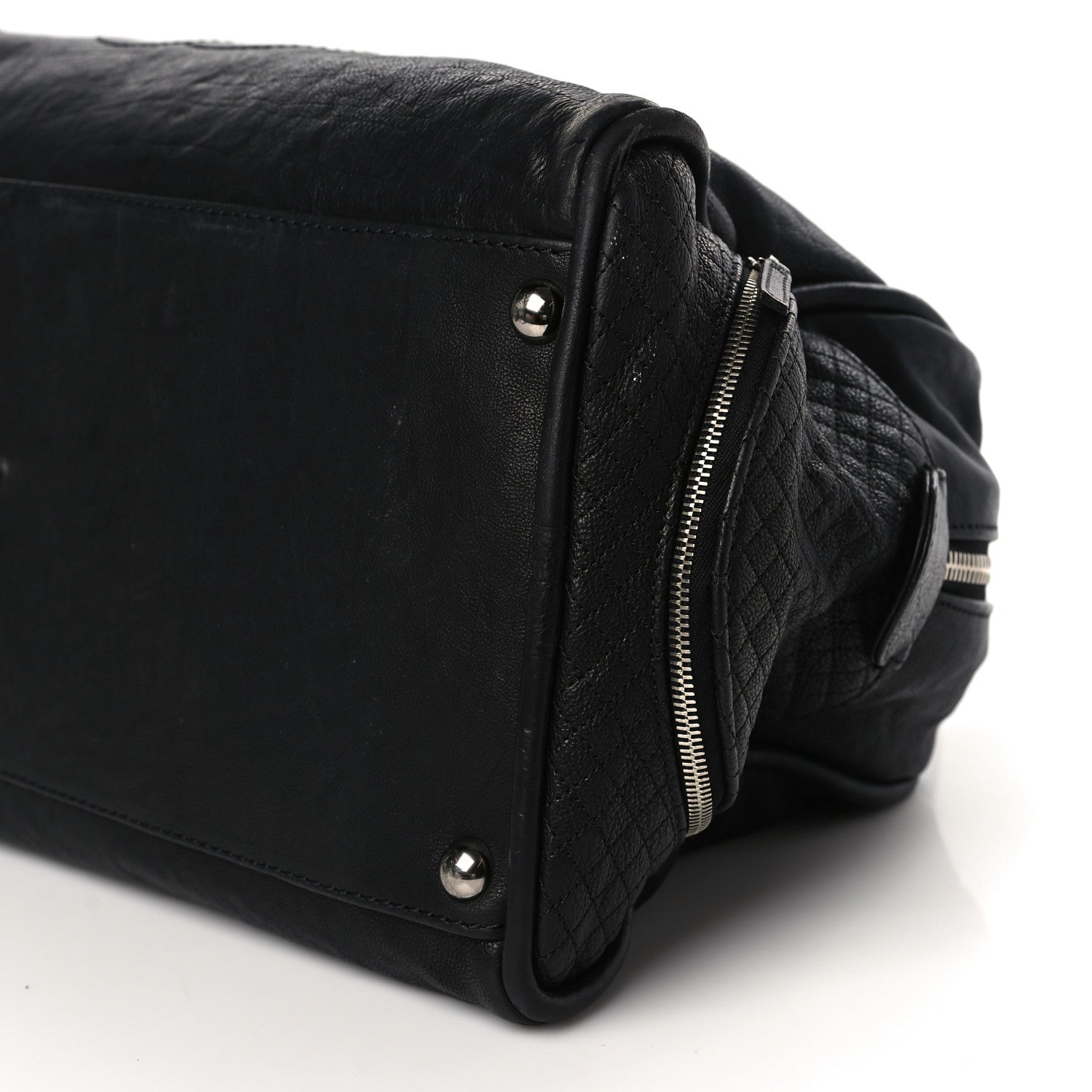 Chanel Calfskin Large Bowler Black 8 of 10