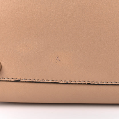 Fendi Vitello Tahiti Burro Large Peekaboo Iconic Essentially Satchel Beige 14 of 14