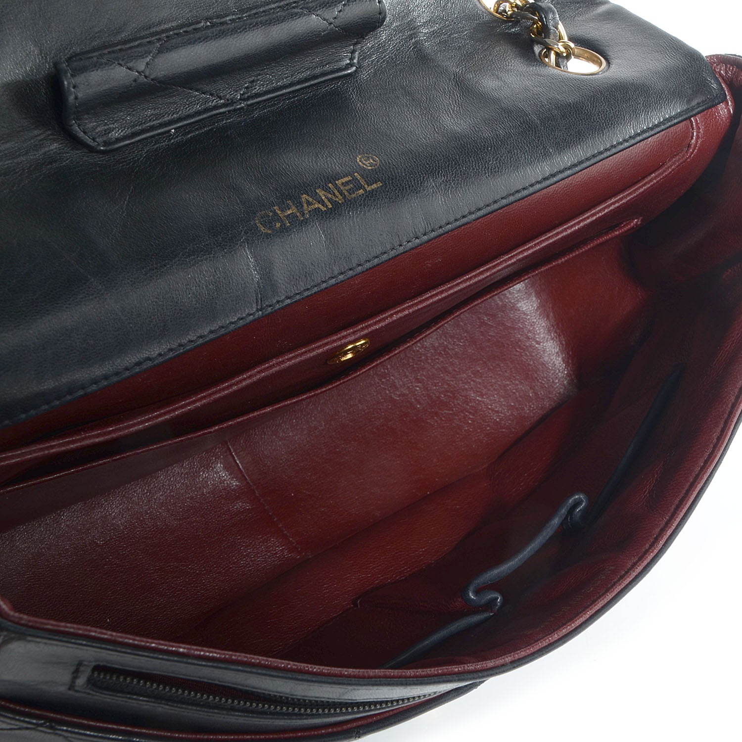 Chanel Lambskin Medium Single Flap Black 5 of 8