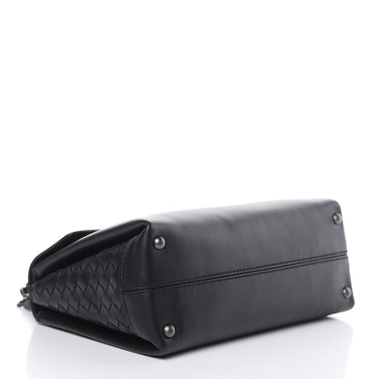 Bottega Veneta Nappa Small Piazza Bag Black 4 of 13