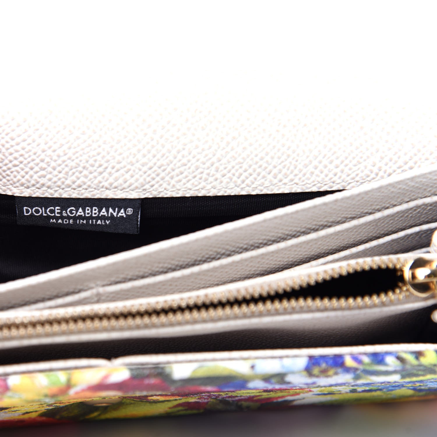 Dolce & Gabbana Dauphine Floral Print Continental Wallet Multicolor 6 of 6