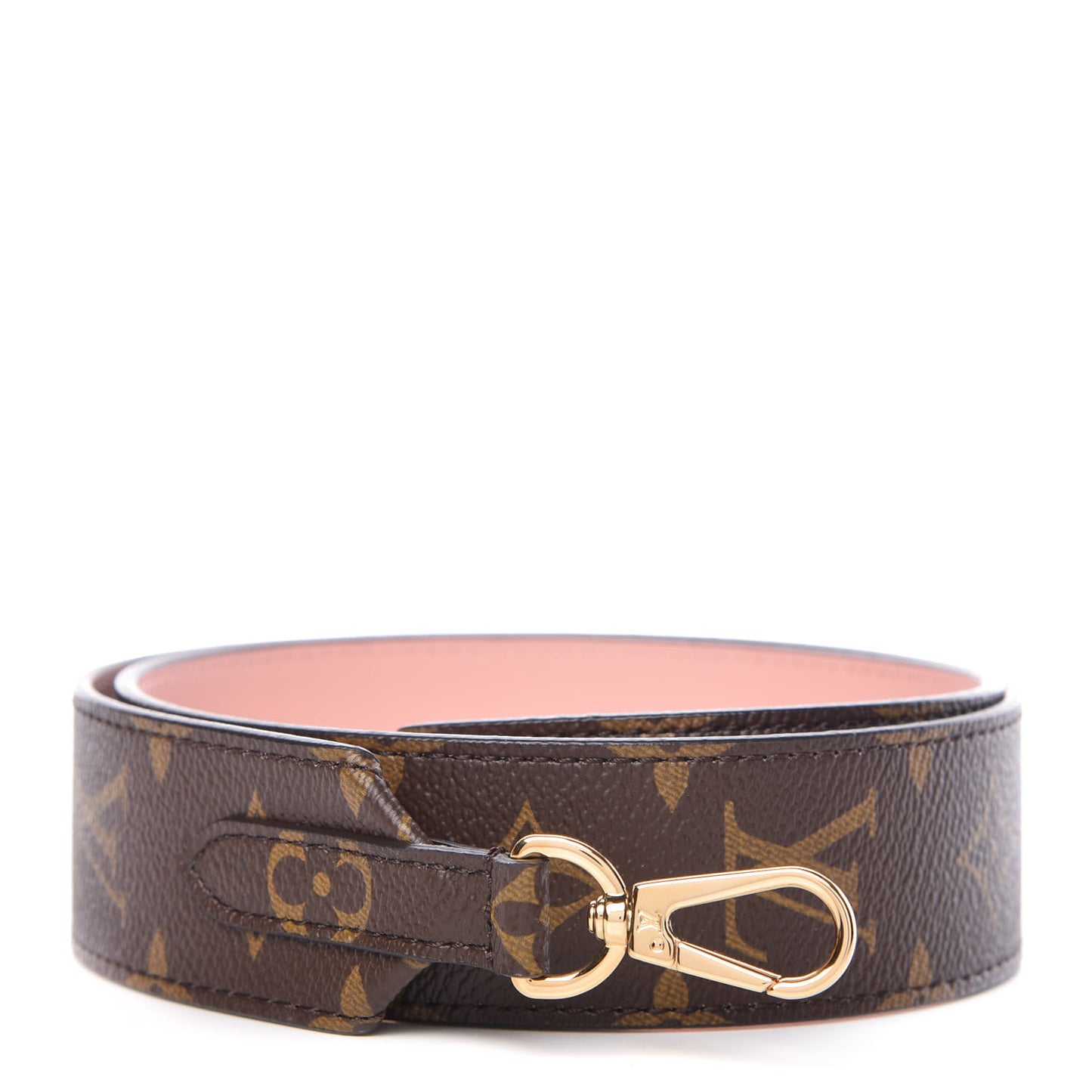 Monogram Bandouliere Shoulder Strap Rose Poudre