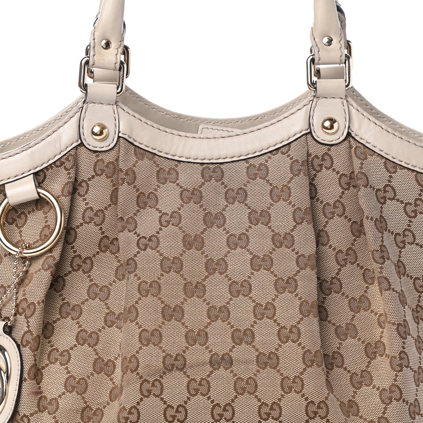 Monogram Medium Sukey Tote Off White