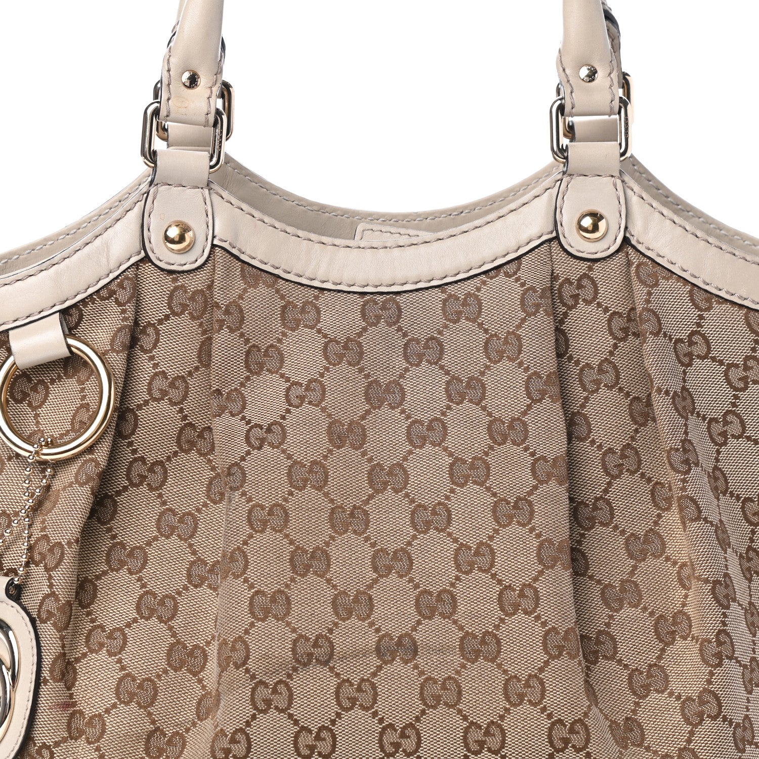 Gucci Monogram Medium Sukey Tote Off White 9 of 11