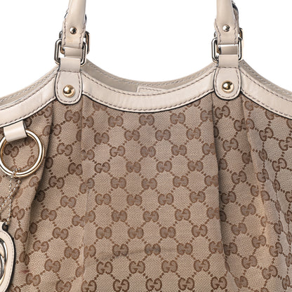 Gucci Monogram Medium Sukey Tote Off White 9 of 11
