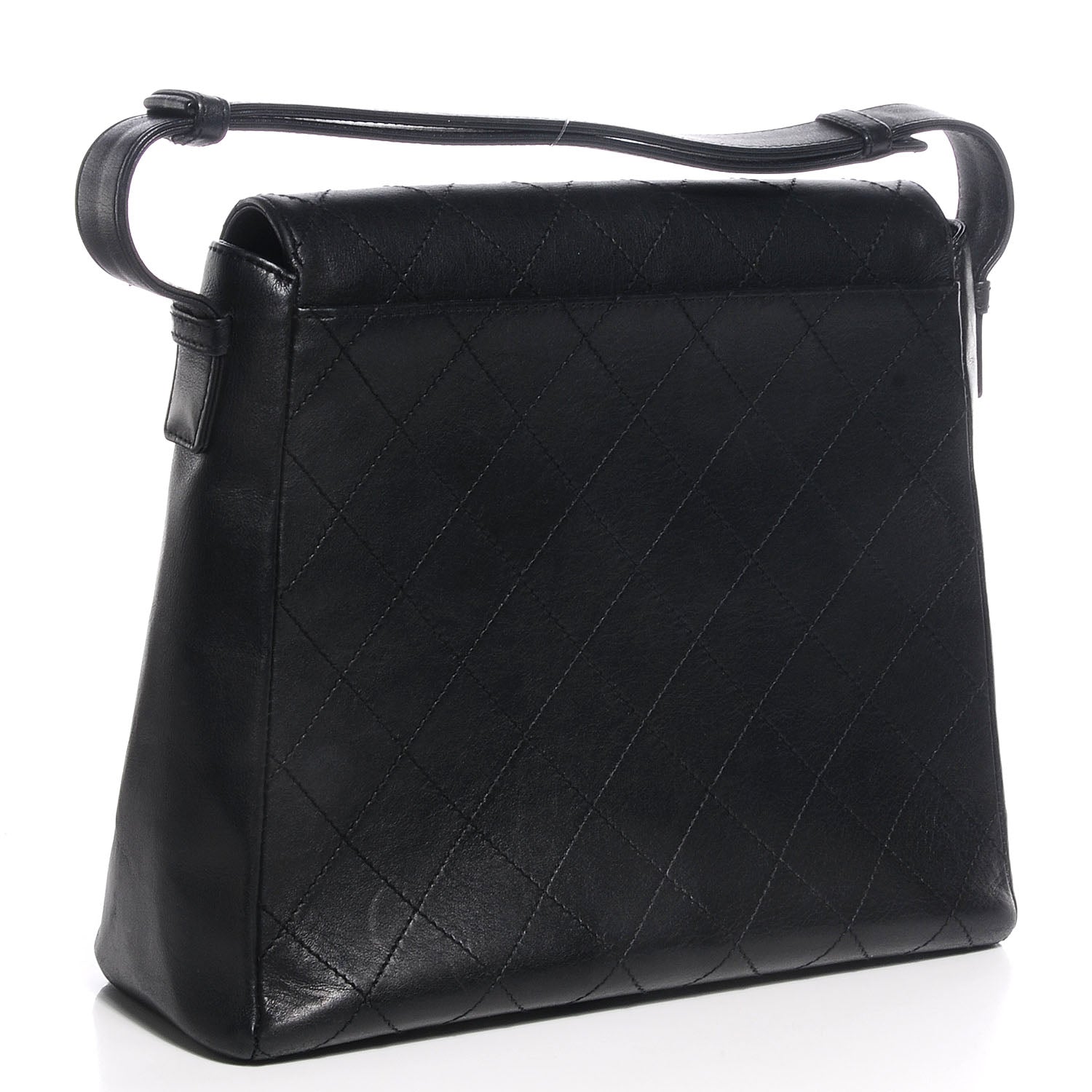 Chanel Lambskin Medium Flap Bag Black 3 of 7