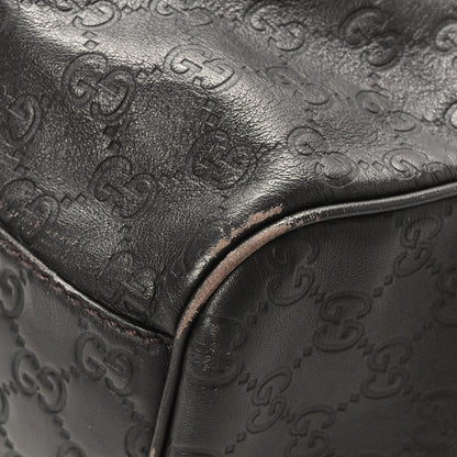 Gucci Guccissima Signature Large Sukey Tote Chocolate 11 of 13